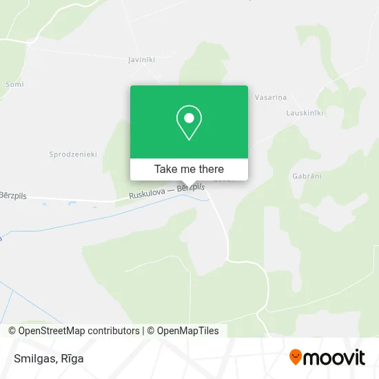 Smilgas map