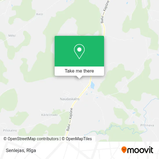 Senlejas map