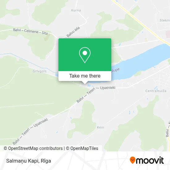 Salmaņu Kapi map