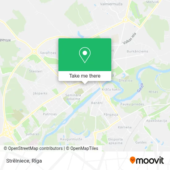 Strēlniece map