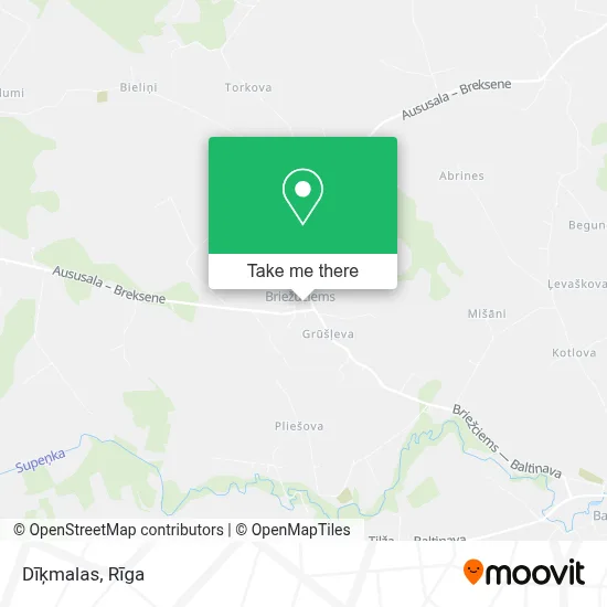 Dīķmalas map