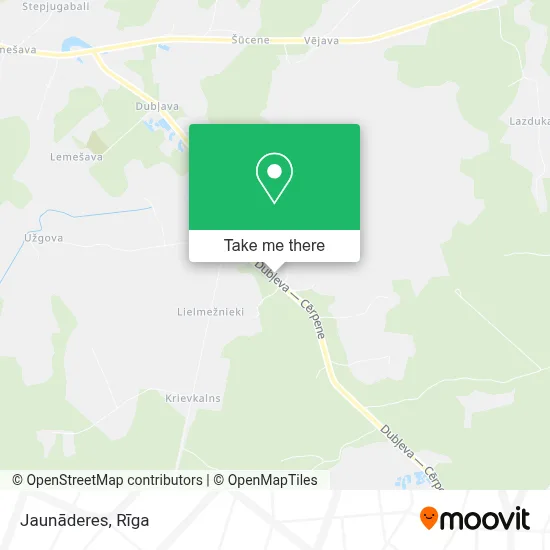 Jaunāderes map