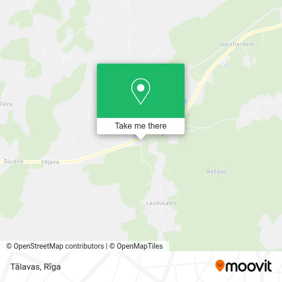 Tālavas map