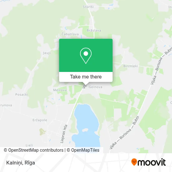 Kalniņi map