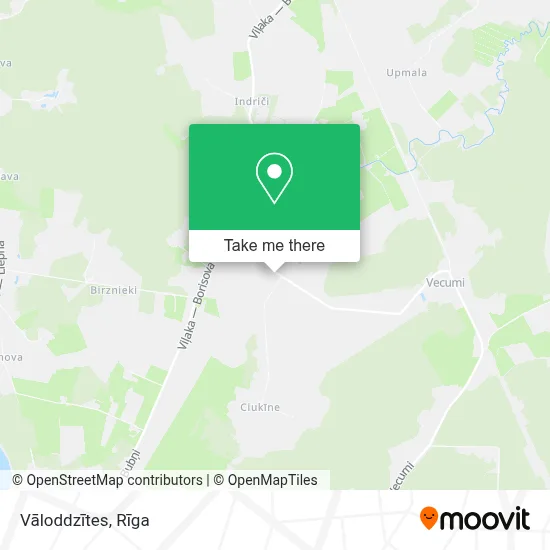 Vāloddzītes map
