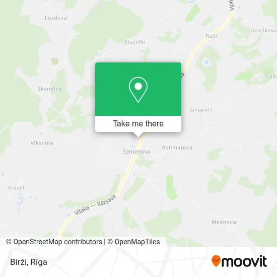 Birži map