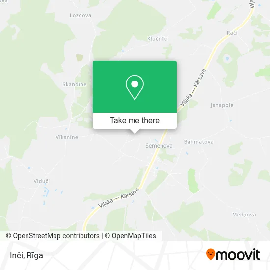 Inči map