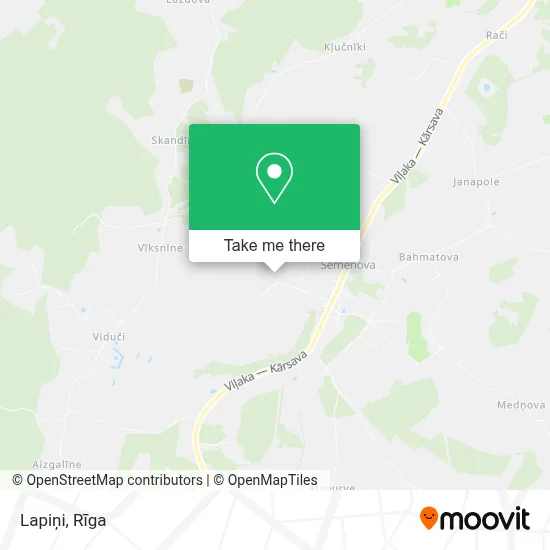 Lapiņi map