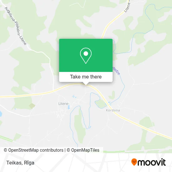 Teikas map