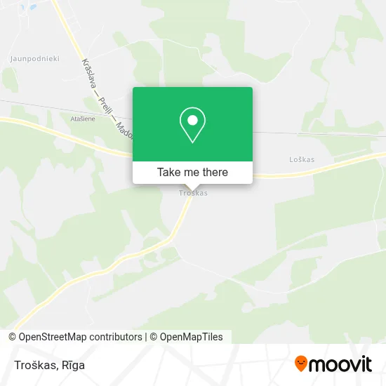 Troškas map