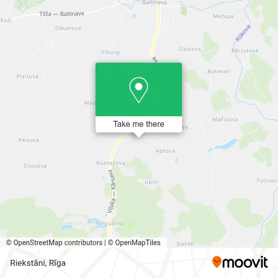 Riekstāni map