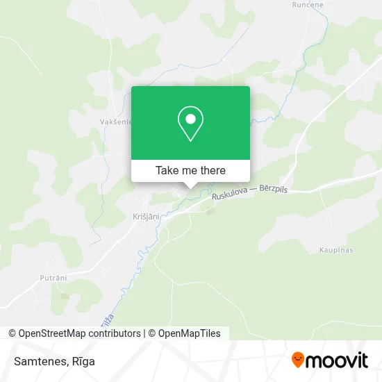 Samtenes map