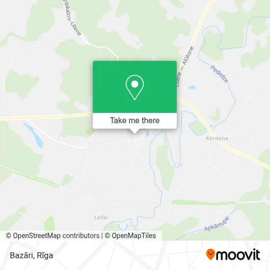 Bazāri map