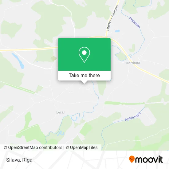 Silava map