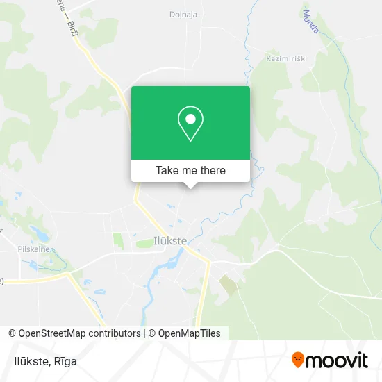 Ilūkste map
