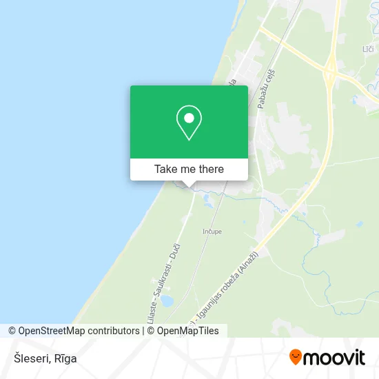 Šleseri map