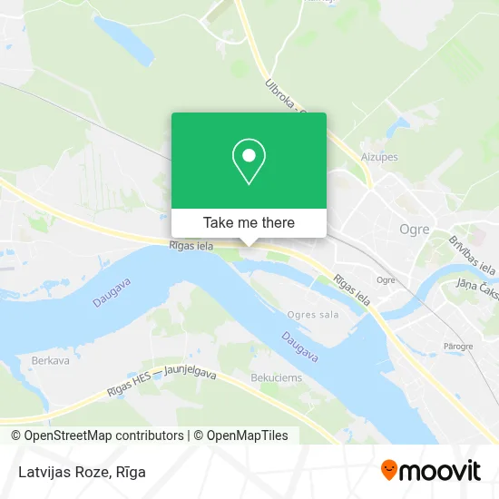 Latvijas Roze map