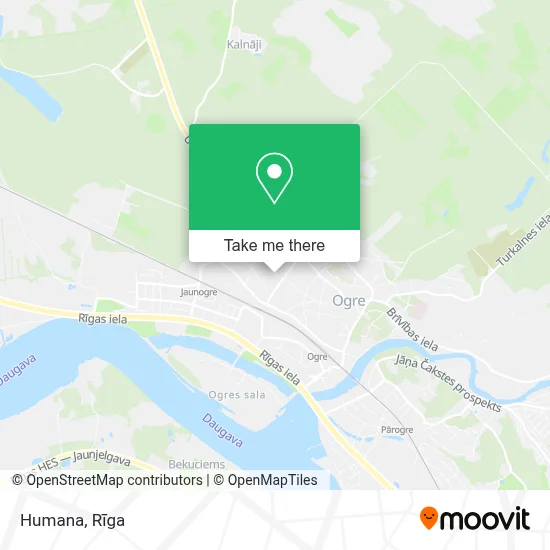 Humana map