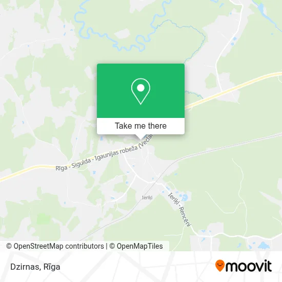 Dzirnas map