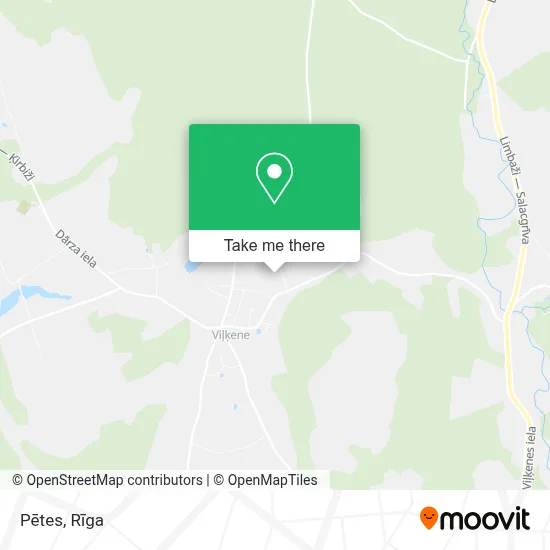 Pētes map