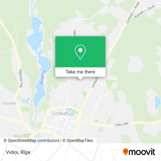 Vidiņi map