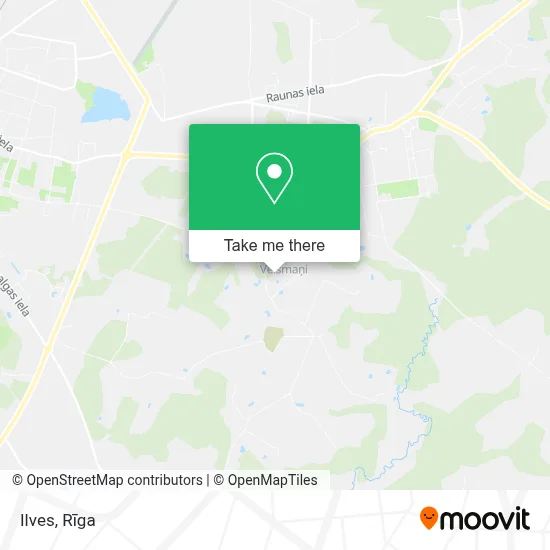 Ilves map