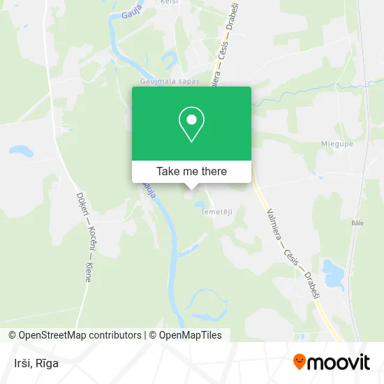 Irši map