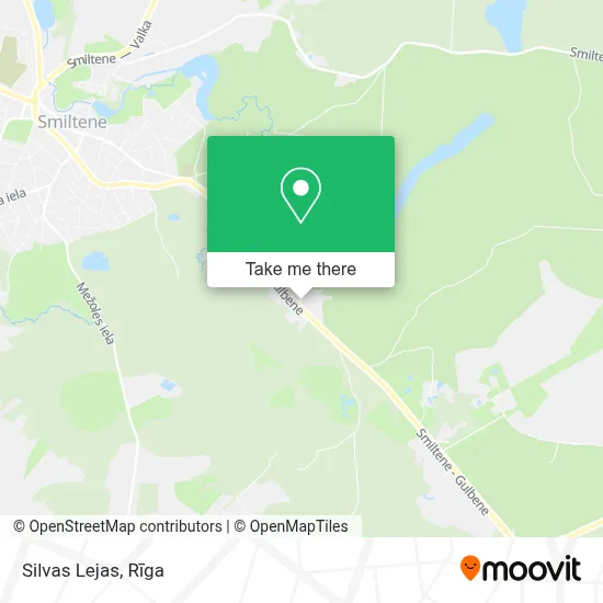 Silvas Lejas map