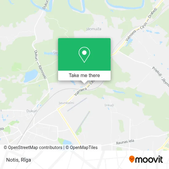 Notis map