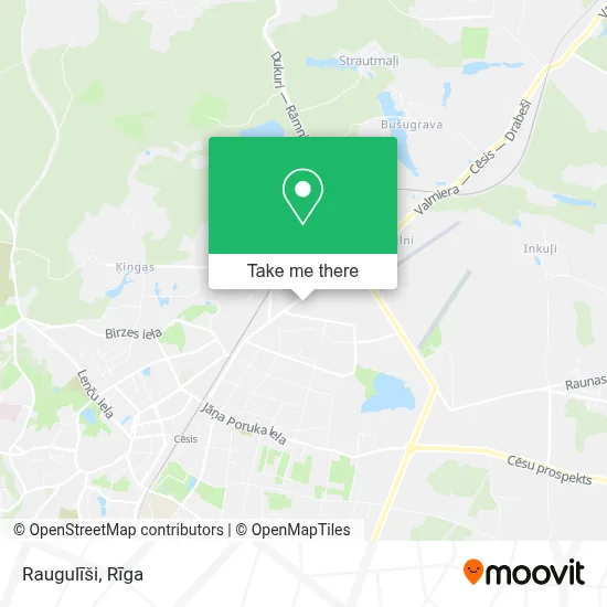 Raugulīši map