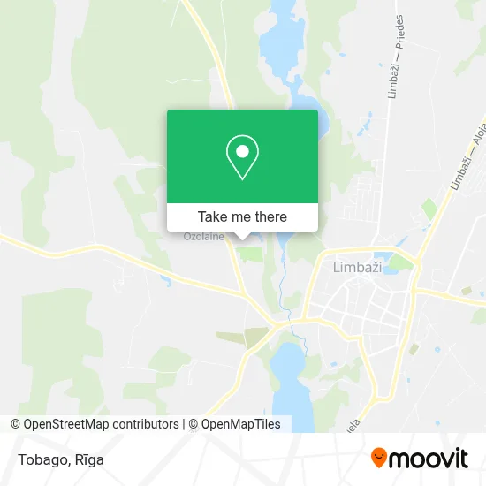 Tobago map