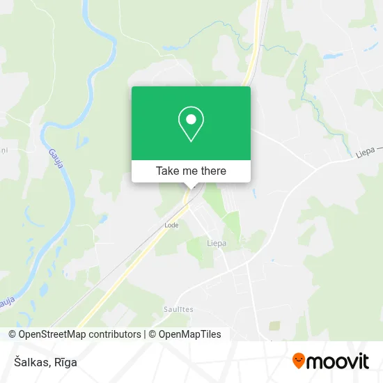 Šalkas map