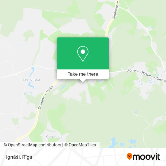 Ignāši map