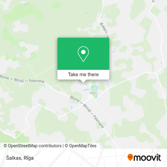 Šalkas map