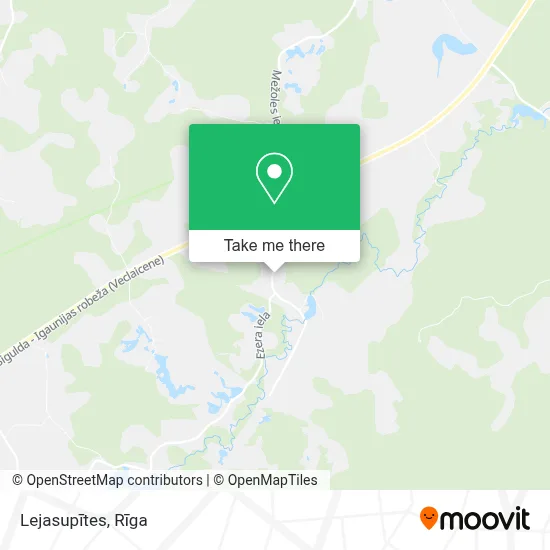 Lejasupītes map