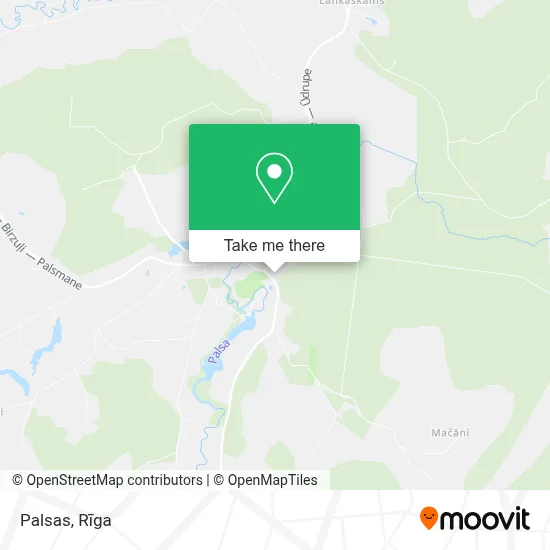Palsas map