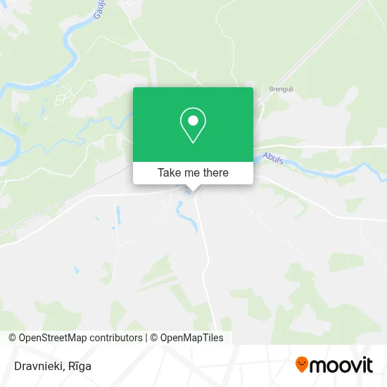 Dravnieki map