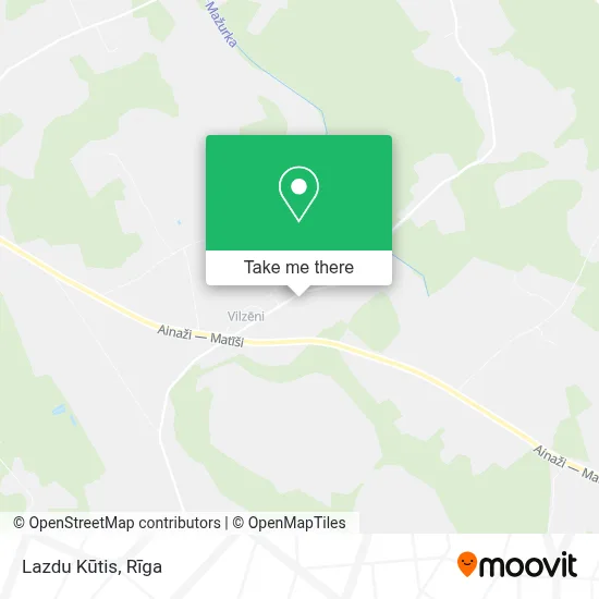 Lazdu Kūtis map