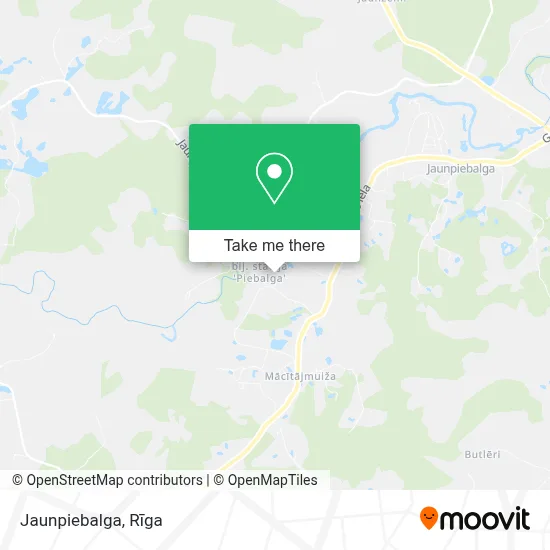 Jaunpiebalga map