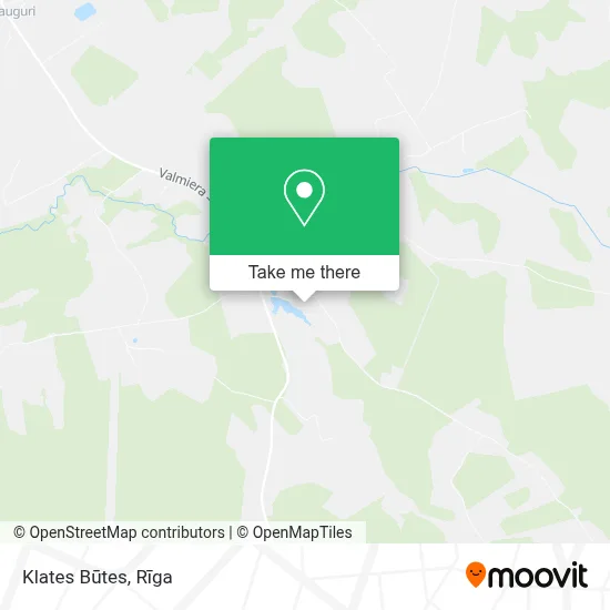 Klates Būtes map