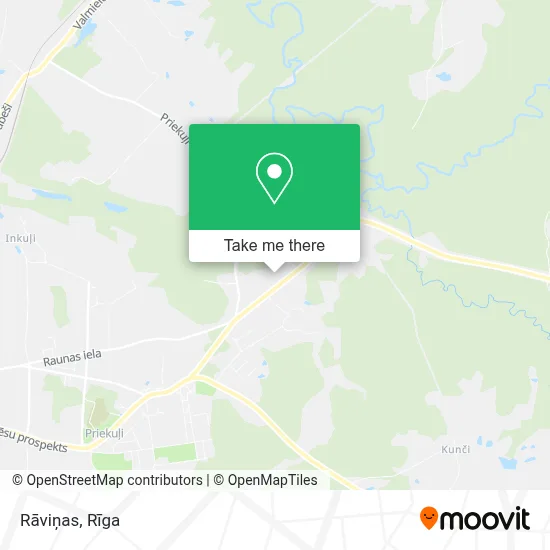 Rāviņas map