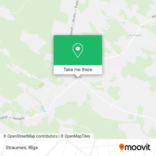 Straumes map