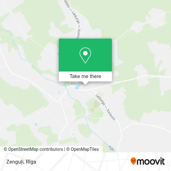 Zenguļi map