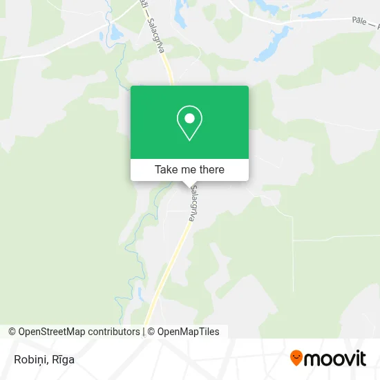Robiņi map