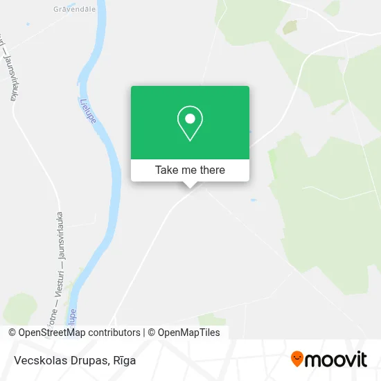 Vecskolas Drupas map