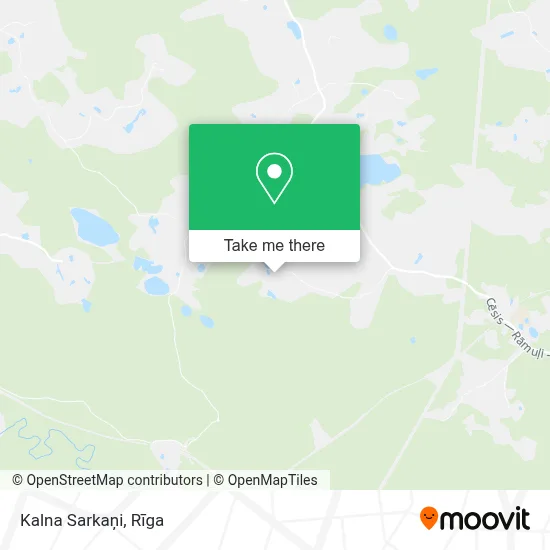 Kalna Sarkaņi map