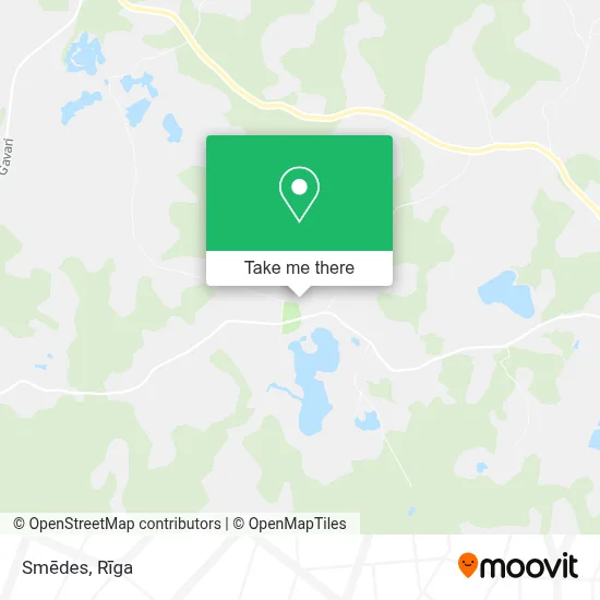 Smēdes map