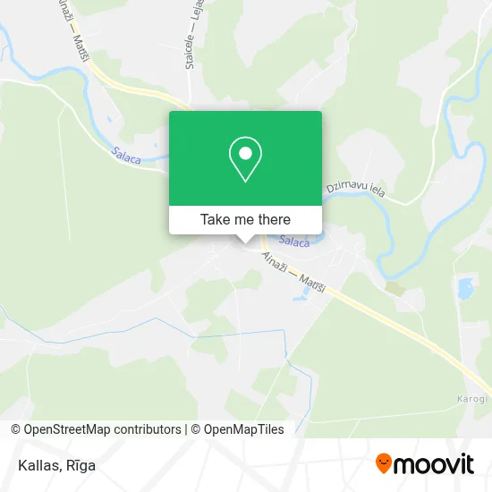 Kallas map