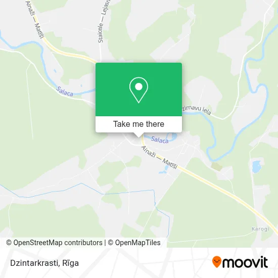 Dzintarkrasti map