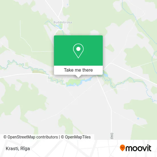 Krasti map